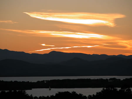Lake Champlain Sunset